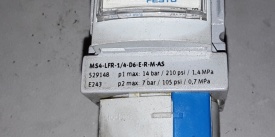 6 x Festo MS4- LFR-1/4-D6-E-R-M-AS 