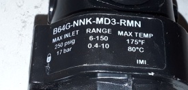 2 x Norgren B64G-NNK-MD3-RMN 