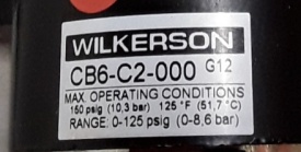 5 x Wilkerson CB6-C2-000