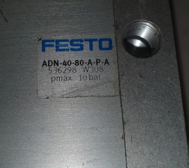 2 x Festo ADN-40-80-A-P-A 