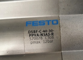 8 x Festo DSBF-C-40-30-PPVA-N3A3-R 