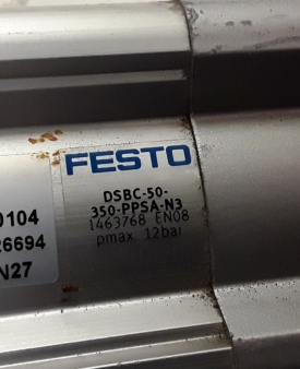 7 x Festo DSBC-50-350-PPSA-N3 