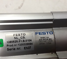 7 x Festo DSBC-50-350-PPSA-N3 