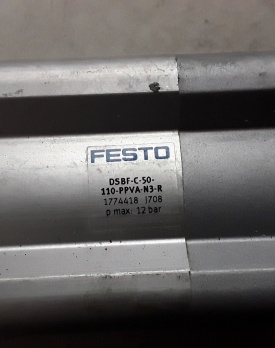 2 x Festo DSBF-C-50-110-PPVA-N3-R 