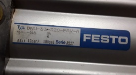 2 x Festo DNU-63-320-PPV-A-S6