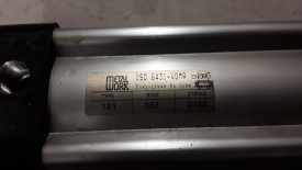 2 x Metalwork ISO 6431-VDMA 