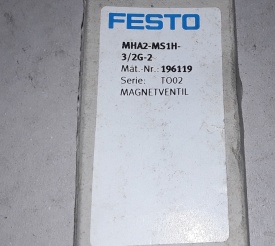 2 x Festo magneetventiel MHA2-MS1H-3/2G-2 