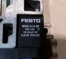 5 x Festo magneetventiel CP14-M1H-5LS-1/8