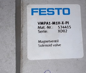 3 x Festo magneetventiel VMPA1-M1H-X-PI 