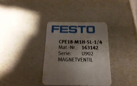 4 x Festo magneetventiel CPE18-M1H-5L-1/4 