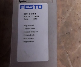 9 x Festo magneetventiel MVH-5-1/8-B 