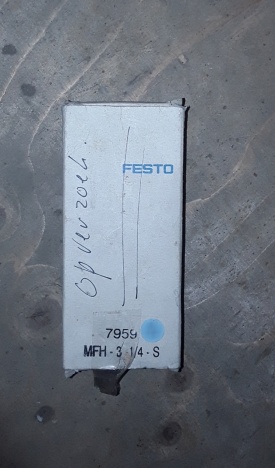 15 x Festo 3/2 magneetventiel MFH-3-1/4-S 