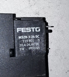 4 x Festo magneetventiel CPE10-M1H-3GL-QS4 