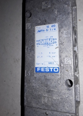 10 x Festo 5/2 magneetventiel JMFH-5-1/4 