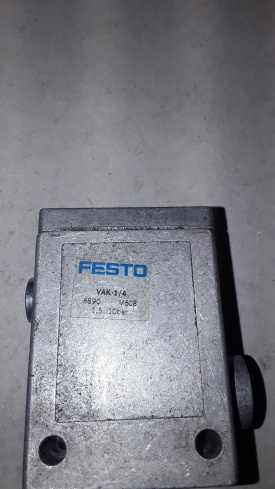 4 x Festo magneetventiel VAK-1/4 