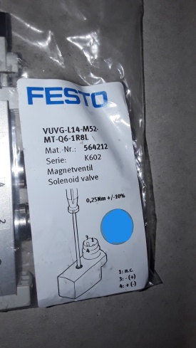 Festo magneetventiel VUVG-L14-M52-MT-Q6-1R8L 