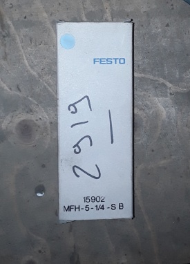 4 x Festo 5/2 magneetventiel MFH-5-1/4-S B 