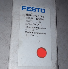 2 x Festo magneetventiel MEBH-5/2-1/8-B 