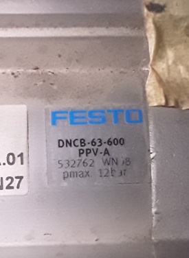 48 x Festo DNCB-63-600 PPV-A 