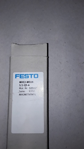 2 x Festo magneetventiel MHE2-MS1H-5/2-QS-4 