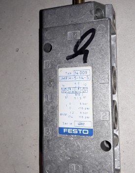 Festo 5/2 magneetventiel JMFH-5-1/4-S 