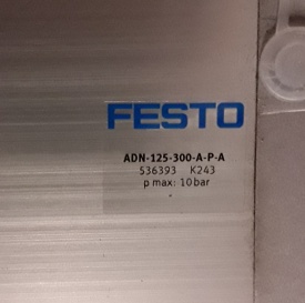 2 x Festo ADN-125-300 A-P-A 