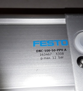 2 x Festo DNC-100-50-PPV-A 