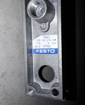 3 x Festo omvormer PE-1/8-2N-SW 