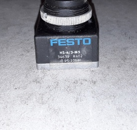 Festo handbediend ventiel HS-4/3-M5 