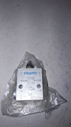 3 x Festo stoterventiel V/O-3-1/8 