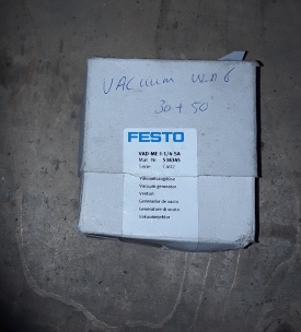 2 x Festo vacuümgenerator VAD-ME-I-1/4-SA 