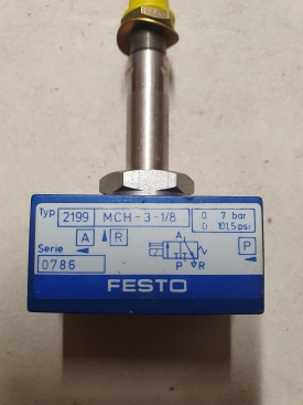 3 x Festo magneetventiel MCH-3-1/8 