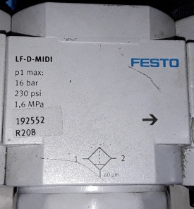 Festo 3-delige luchtverzorgingscombinatie