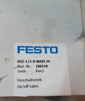 Festo inschakelventiel HEE-...D-MAXI-24 