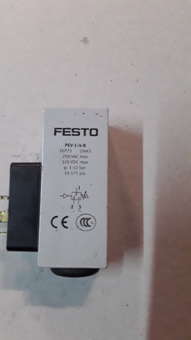 3 x Festo drukschakelaar PEV-1/4-B 10773 