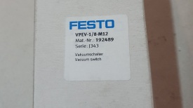 2 x Festo drukschakelaar VPEV-1/8-M12 