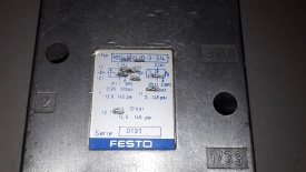 2 x Festo magneetventiel VL/0-3-3/4 