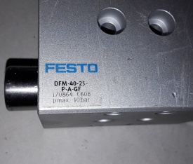 3 x Festo geleidingscilinder DFM-40-25-P-A-GF 