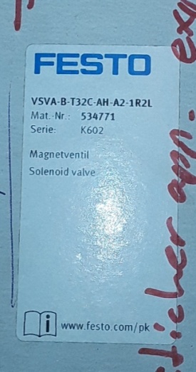 Festo magneetventiel VSVA-B-T32C-AH-A2-1R2L 