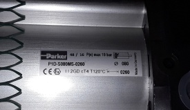 2 x Parker P1D-S080MS-0260 