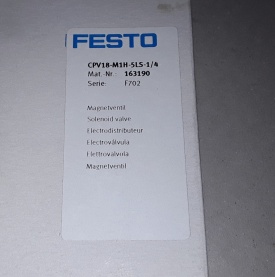 8 x Festo magneetventiel CPV18-M1H-5LS-1/4 