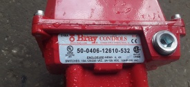 Vlinderklep Bray met actuator 30/1600