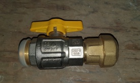 Greiner kogelkraan gas PN40 T DN32 1¼ 