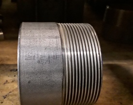 2 x Lasnippel RVS 21/2" HF 