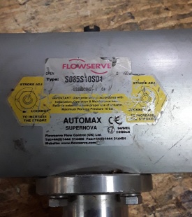 Kogelafsluiter met actuator PN40 DN20