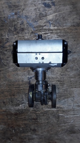 Kogelafsluiter met actuator PN40 DN20