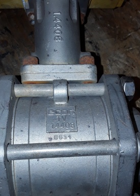 Kogelafsluiter met actuator ECON DN50 