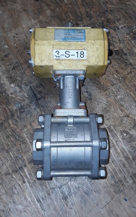 Kogelafsluiter met actuator ECON DN50 