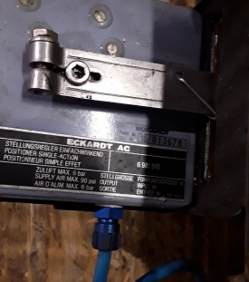 Afsluiter Saunders met actuator PN16 