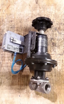 Afsluiter Saunders met actuator PN16 